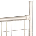 O móbil protege a cerca provisória galvanizada do painel da cerca